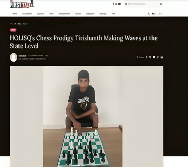 Tirishanth Chess Prodigy